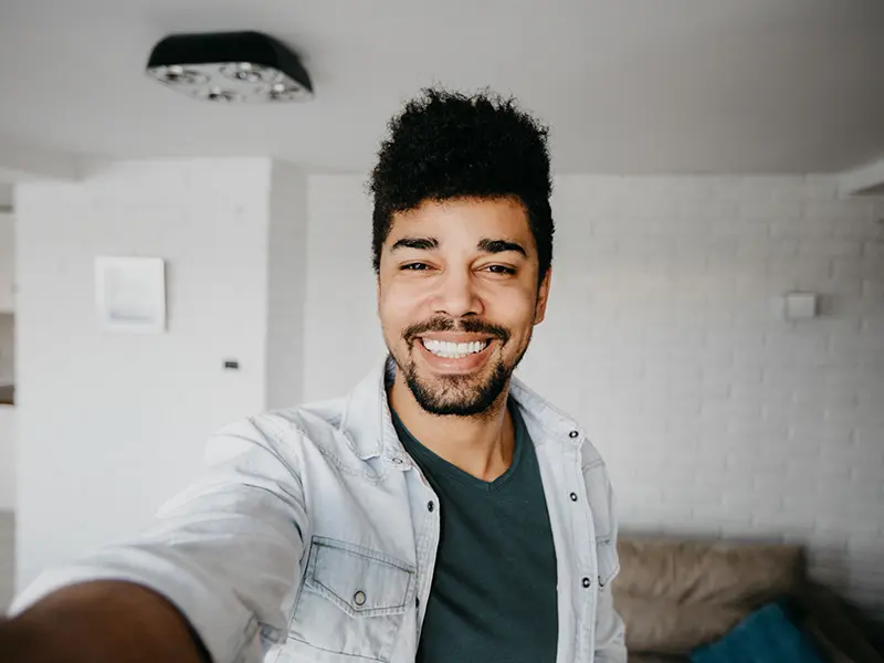 Switch with a selfie